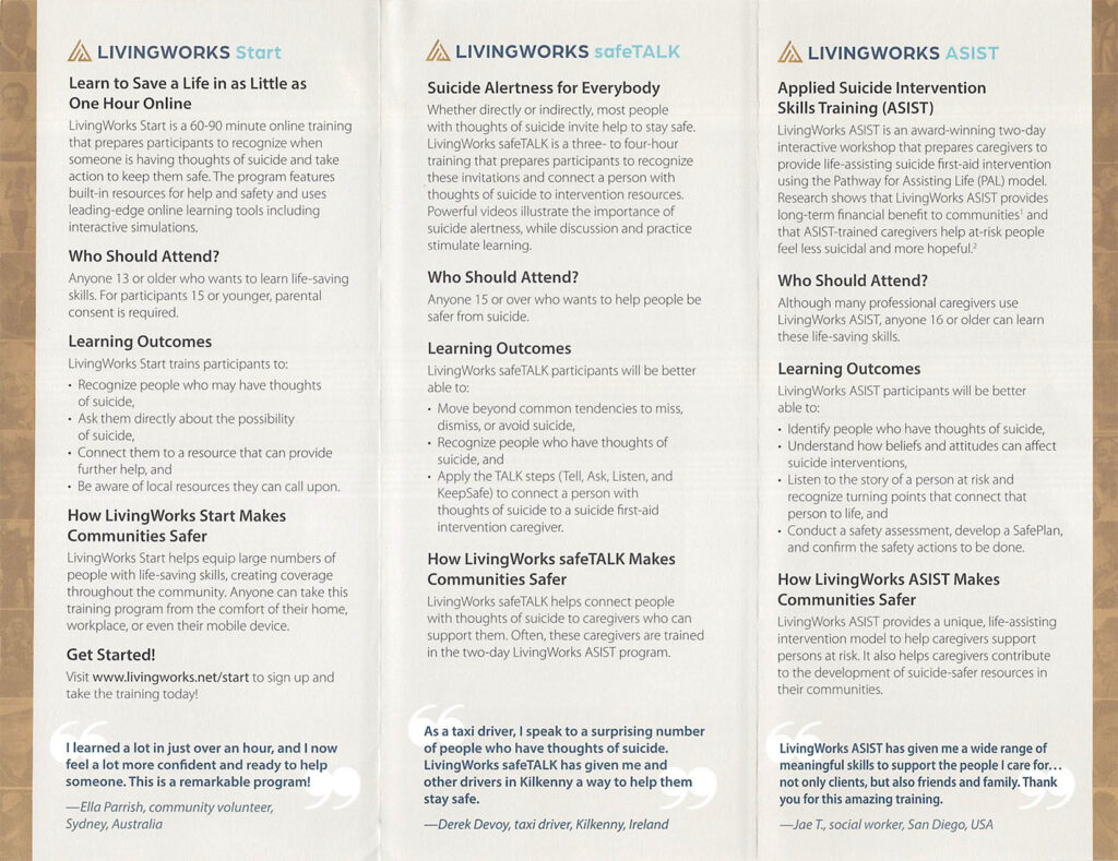 ASIST – May 18th-19th – Campbell County Prevention